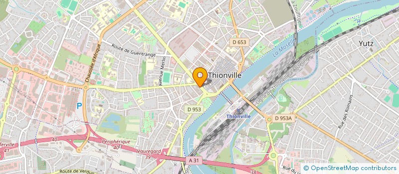 localisation de l'entreprise DIALEST DIALOGUE FRANCE EST DE L EUROPE  THIONVILLE