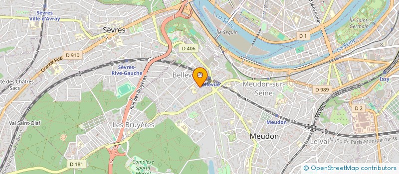 localisation de l'entreprise DIALEXI à MEUDON