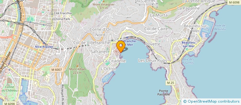 localisation de l'entreprise DIALHOFF RENTAL à VILLEFRANCHE SUR MER