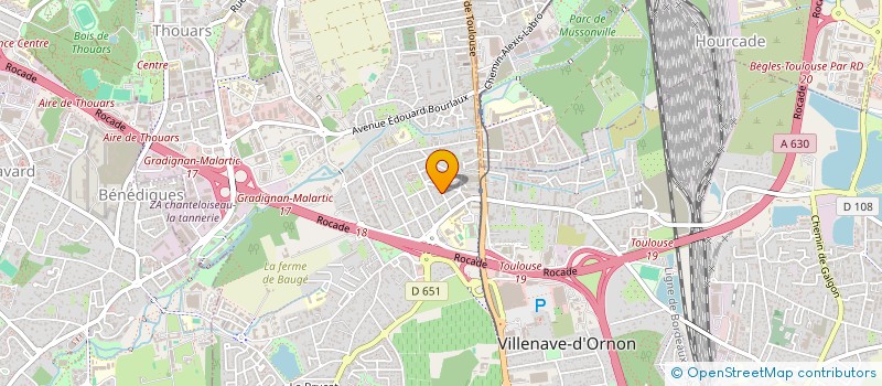 localisation de l'entreprise DIALIBATU à VILLENAVE-D'ORNON