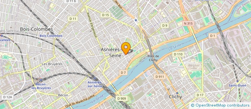 localisation de l'entreprise DIALID INTERNATIONAL à ASNIERES-SUR-SEINE