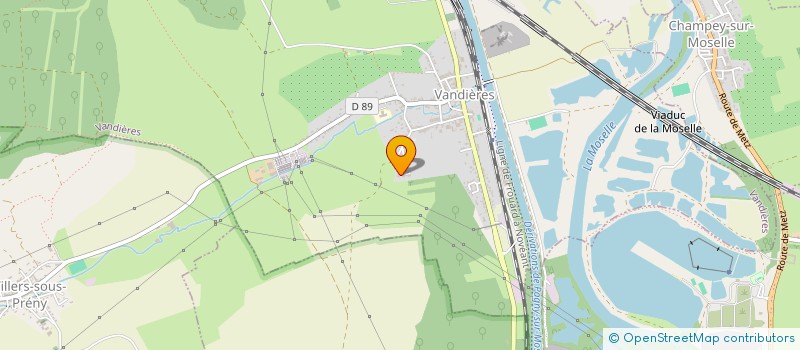 localisation de l'entreprise DIALIS  VANDIERES