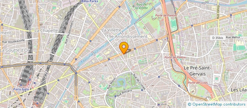 localisation de l'entreprise DIALJOB  PARIS