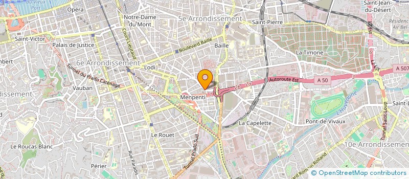 localisation de l'entreprise DIALLO MECANIQUE  MARSEILLE