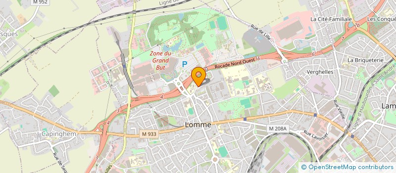 localisation de l'entreprise DIALOG à LILLE
