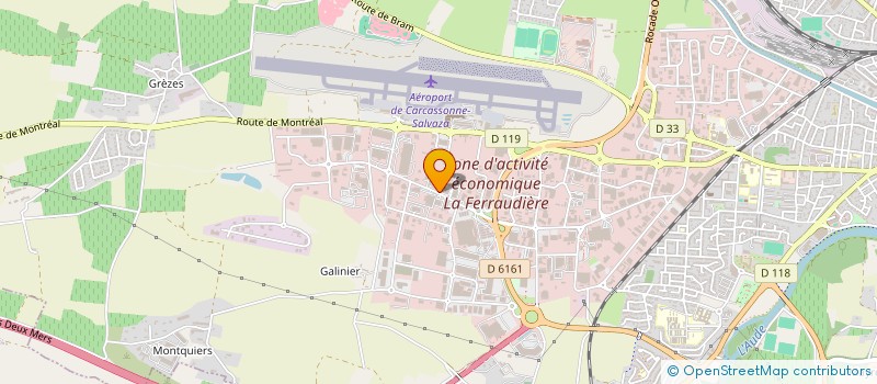 localisation de l'entreprise DIALOG à CARCASSONNE