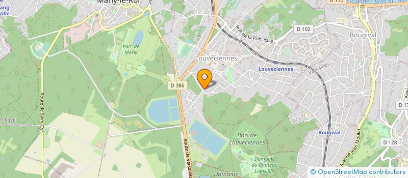 localisation de l'entreprise DIALOG PARTNERS  LOUVECIENNES