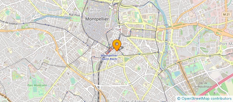 localisation de l'entreprise DIALOGOPHONE à MONTPELLIER