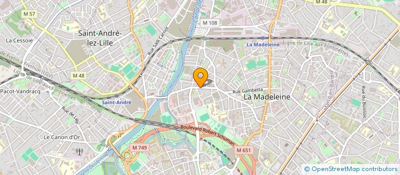 localisation de l'entreprise DIALOGRAPH-SPACE à LILLE