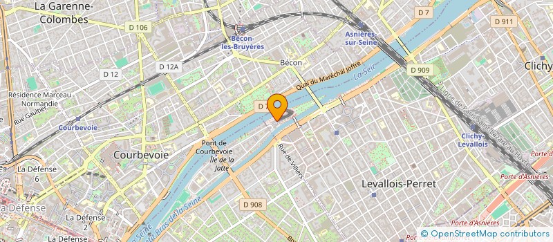 localisation de l'entreprise DIALOGUE ENTREPRISE à LEVALLOIS-PERRET