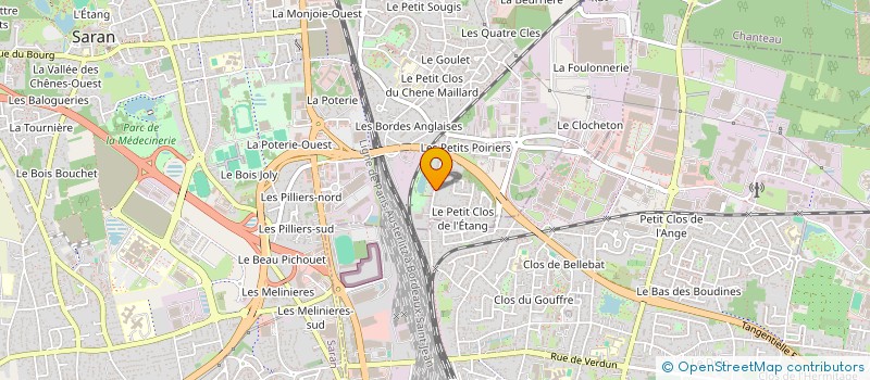 localisation de l'entreprise DIALOGUE & MEDIATIONS à SARAN