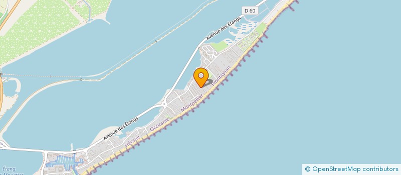 localisation de l'entreprise DIALOGUE SARL à FRONTIGNAN