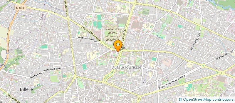 localisation de l'entreprise DIALOGUES à PAU