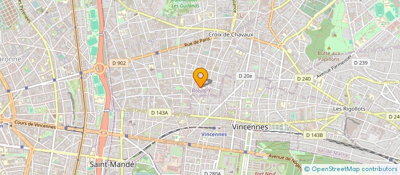 localisation de l'entreprise DIALOGUES CITOYENS  MONTREUIL