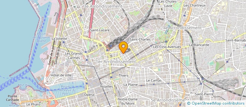localisation de l'entreprise DIALTOPIES ENVIRONNEMENT à MARSEILLE