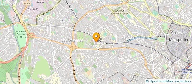 localisation de l'entreprise DIALUVER à MONTPELLIER