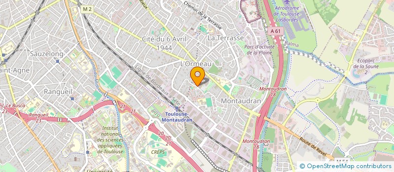 localisation de l'entreprise DIALYSE DE VILLEFRANCHE à TOULOUSE