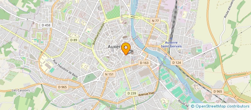 localisation de l'entreprise DIAM FRANCE ABRASIFS à AUXERRE