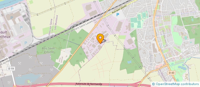localisation de l'entreprise DIAM PRESTIGE EUROPE à MUREAUX (LES)