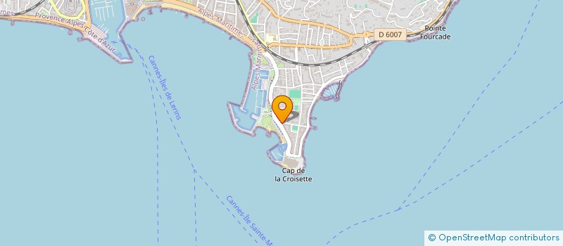 localisation de l'entreprise DIAM'S AFFAIRE à CANNES
