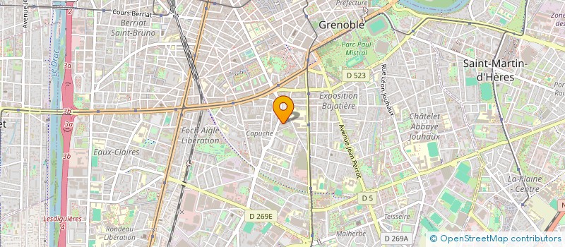 localisation de l'entreprise DIAM'S AUTO à GRENOBLE