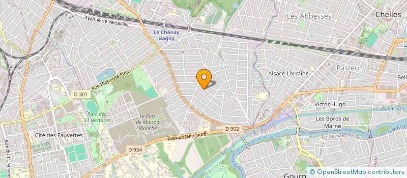 localisation de l'entreprise DIAM'S EVENEMENTS  GAGNY