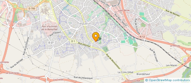 localisation de l'entreprise DIAM VEILLON  PLEDRAN