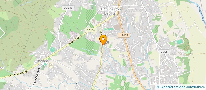 localisation de l'entreprise DIAMA  SAINT-CHRISTOL-LEZ-ALES
