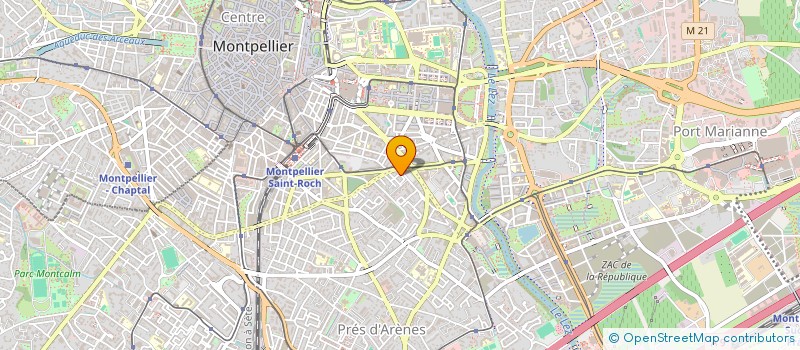 localisation de l'entreprise DIAMA XEWEUL à MONTPELLIER