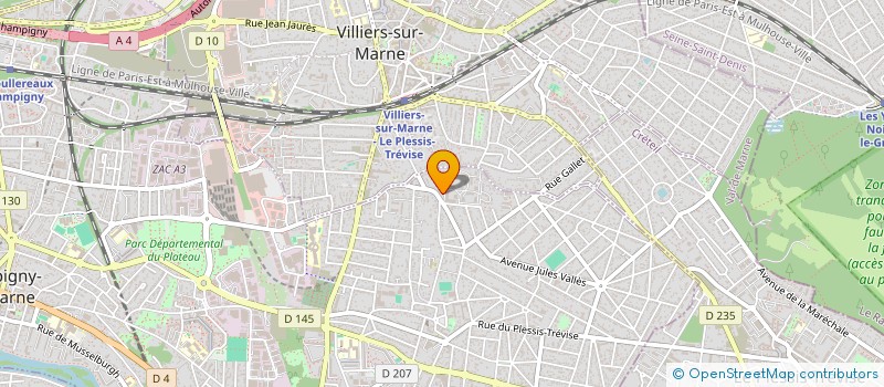 localisation de l'entreprise DIAMADE à CHAMPIGNY-SUR-MARNE