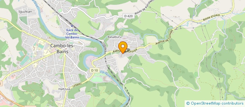 localisation de l'entreprise DIAMAID à CAMBO-LES-BAINS