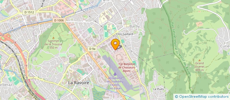 localisation de l'entreprise DIAMALPES  BARBY