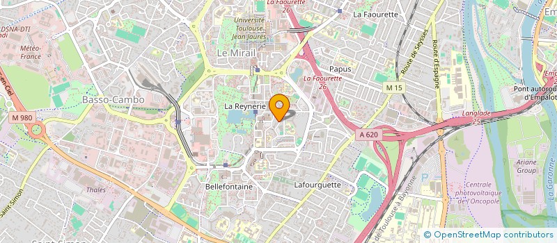 localisation de l'entreprise DIAMAND à TOULOUSE
