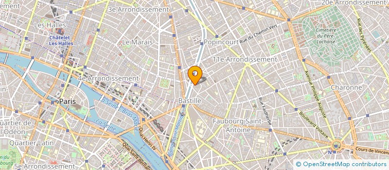 localisation de l'entreprise DIAMANDE  PARIS