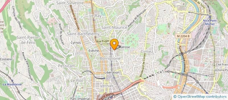 localisation de l'entreprise DIAMANT à NICE