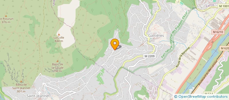 localisation de l'entreprise DIAMANT  GATTIERES