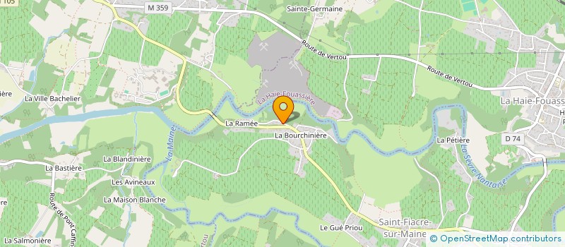 localisation de l'entreprise DIAMANT  SAINT-FIACRE-SUR-MAINE