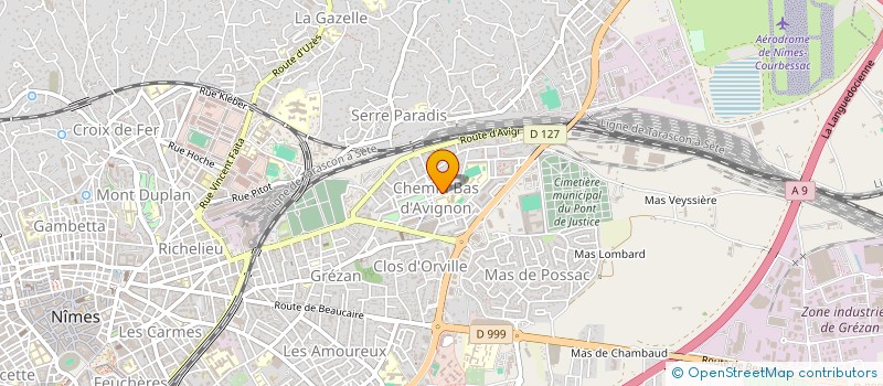 localisation de l'entreprise DIAMANT COIFFURE 30  NIMES