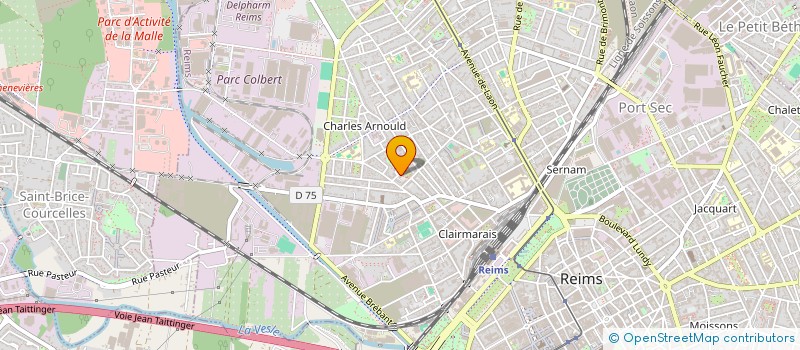 localisation de l'entreprise DIAMANT DES ILES  REIMS