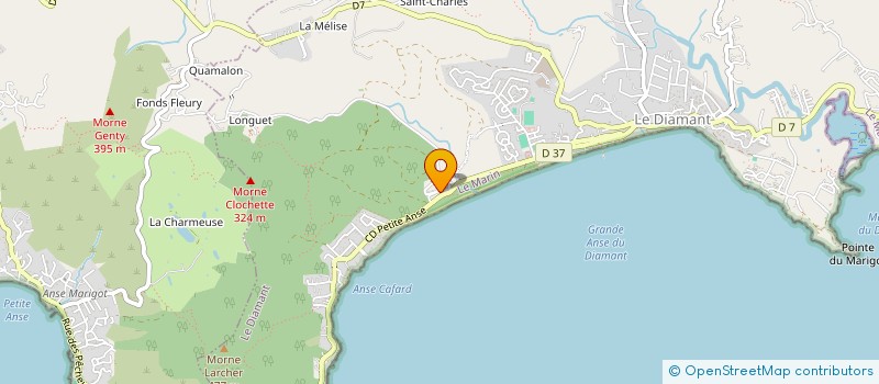 localisation de l'entreprise DIAMANT GESTION SARL à DIAMANT