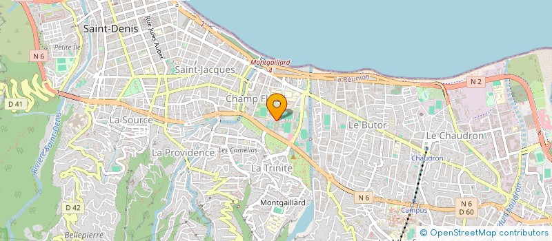 localisation de l'entreprise DIAMANT NOIR  SAINT-DENIS