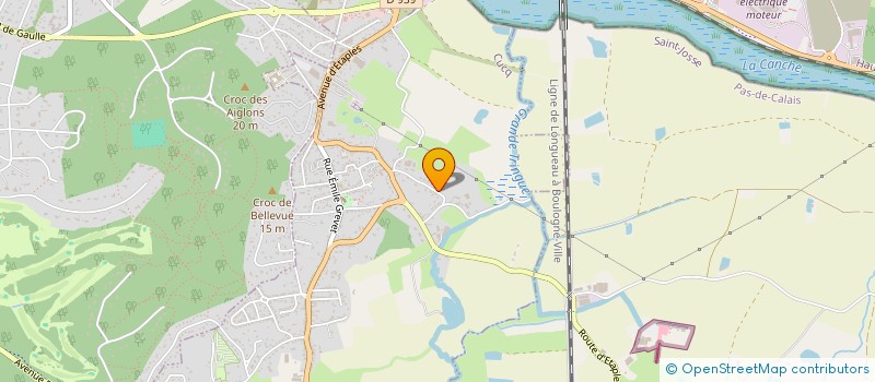 localisation de l'entreprise DIAMANT ROSE  CUCQ