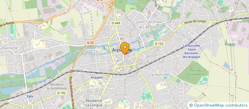 localisation de l'entreprise DIAMANT. TINO à ARPAJON