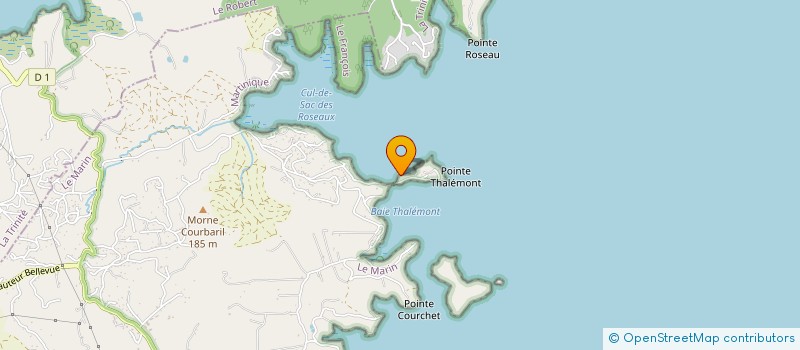 localisation de l'entreprise DIAMANTHINE  LE FRANCOIS