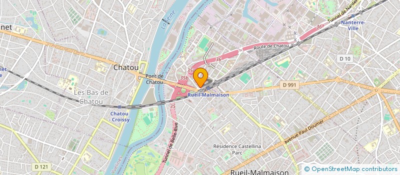 localisation de l'entreprise DIAMANTIMMO à RUEIL MALMAISON