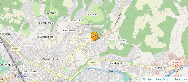 localisation de l'entreprise DIAMANTINO JORGE  TRELISSAC