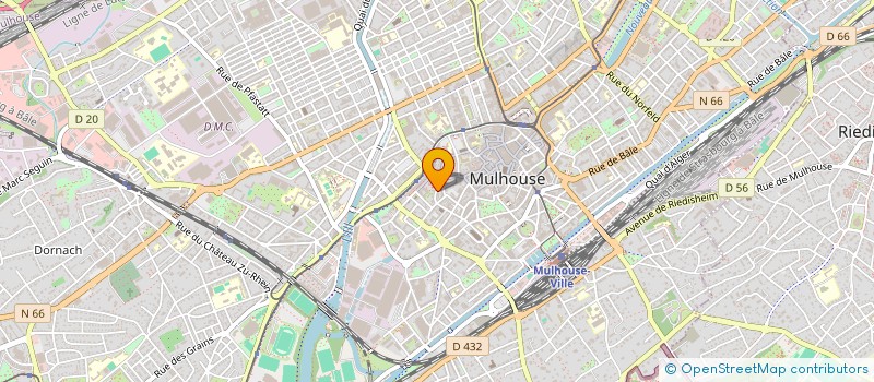 localisation de l'entreprise DIAMANTK  MULHOUSE