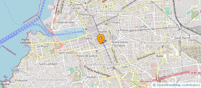 localisation de l'entreprise DIAMANTS STORY à MARSEILLE