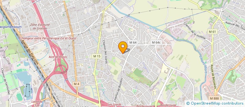 localisation de l'entreprise DIAMATECH  PECHBONNIEU