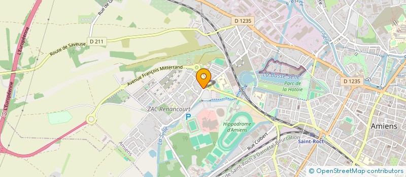 localisation de l'entreprise DIAMATRANS à AMIENS